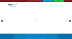 Desktop Screenshot of linkfort.com.br